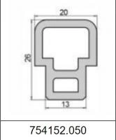 Профиль силиконовый 754152.050